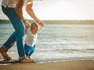 Rapporto sano padre-figlio